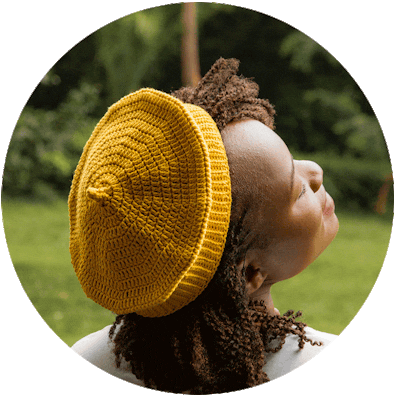 <h1>Crochet a super chic beret!</h1>