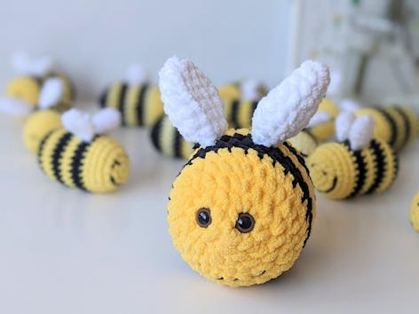 Get buzzy making these bumble bee patterns