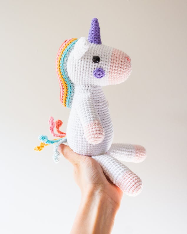 Free Amigurumi unicorn pattern