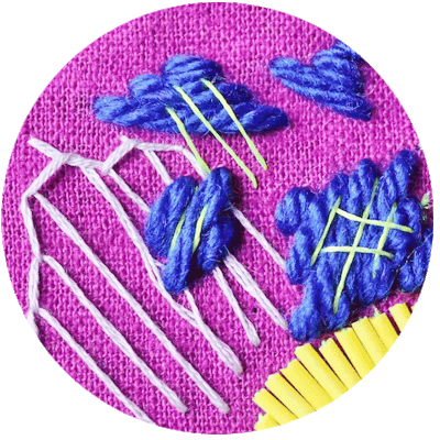 <h1>Time to unwind with mindful embroidery</h1>