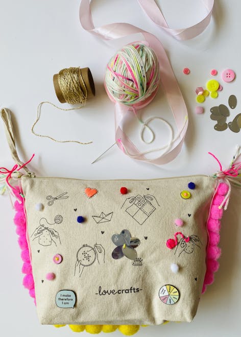 Personalise your project bag! | LoveCrafts