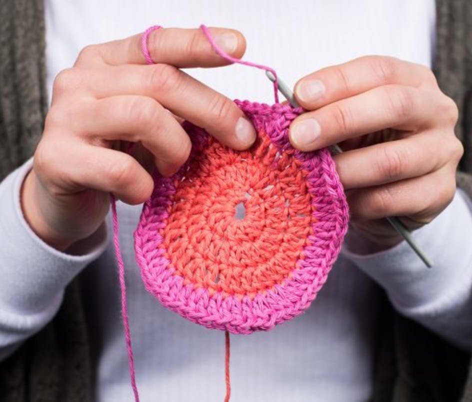 Crochet therapy for mental health LoveCrafts