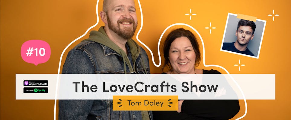 The LoveCrafts Show episode 10: New to knitting with Tom Daley