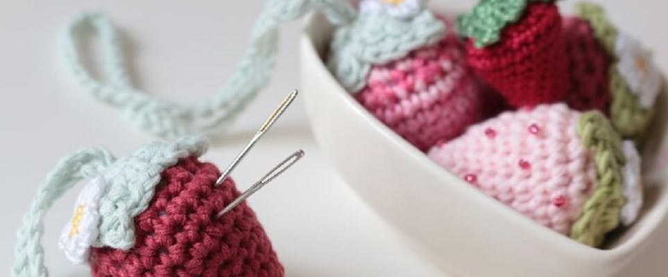 Sweeten up your makes with strawberry patterns and inspiration!
