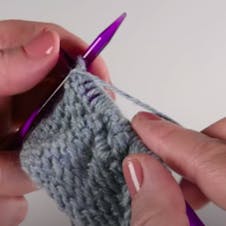 How to knit popcorn stitch | LoveCrafts