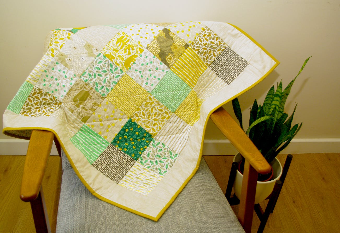 How to Make a Baby Quilt (11 Steps) LoveCrafts