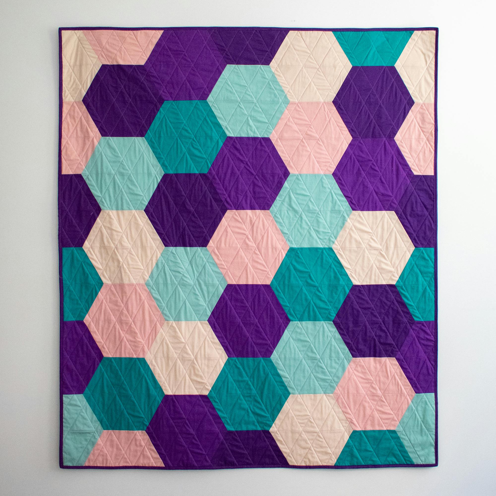 hexagon-quilt-pattern-tutorial-lovecrafts