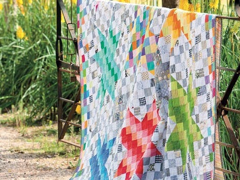 Paint by numbers quilt - Free tutorial!
