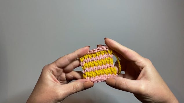 Tunisian crochet with Emma Guess
