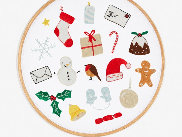 Christmas embroidery patterns