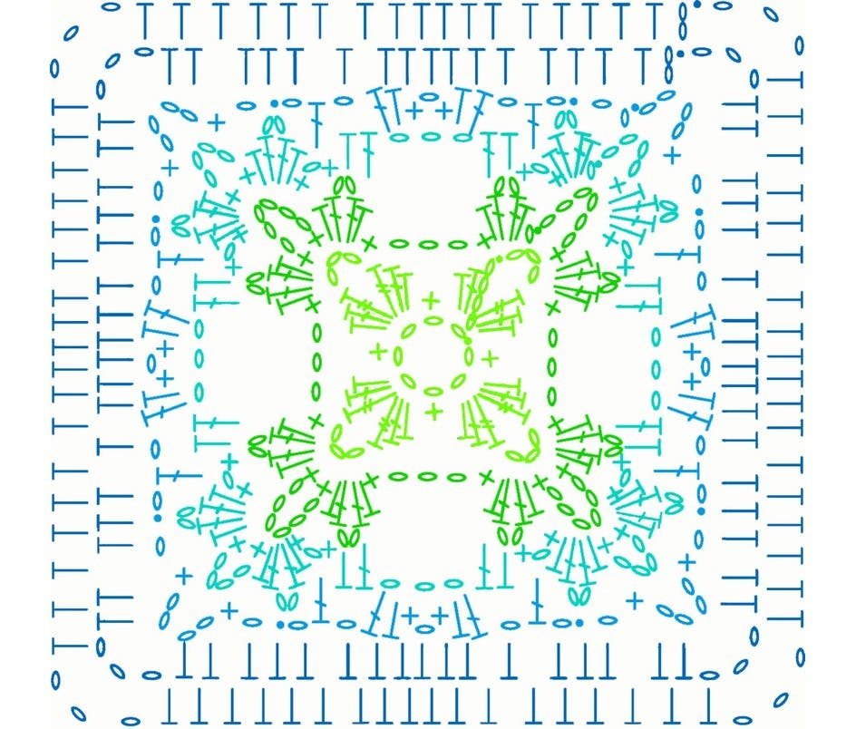 Африканский цветок квадратом схемы. Квадрат крючком. Вязание крючком квадраты. Квадрат крючком схема. Бабушкин квадрат крючком схемы.