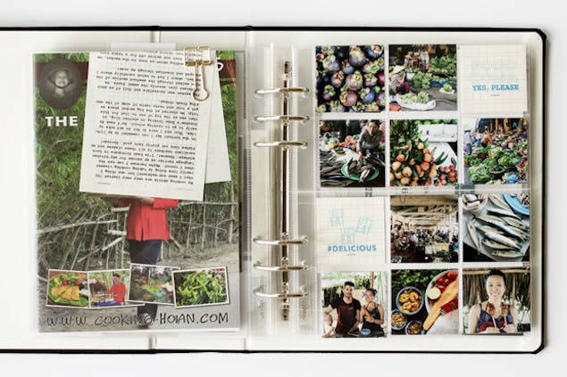 ring binder scrapbook
