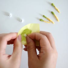 Paper Poinsettia step 2