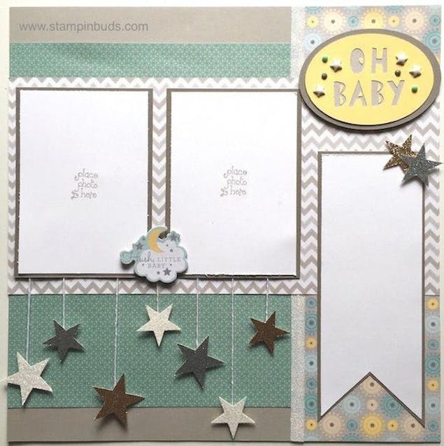 Baby scrapbook ideas