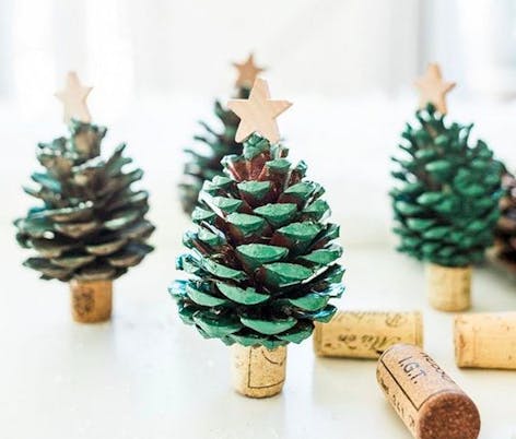 Christmas Pinecone ornaments 