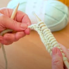 Knit your first row