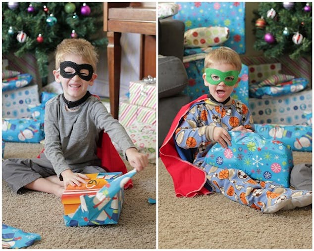 DIY superhero mask