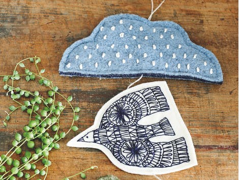 Mindful makes: Free raindrop cloud mobile tutorial!