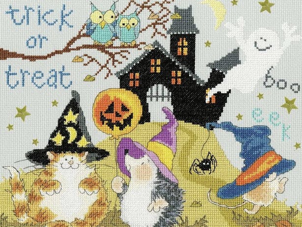 Halloween cross stitch kits