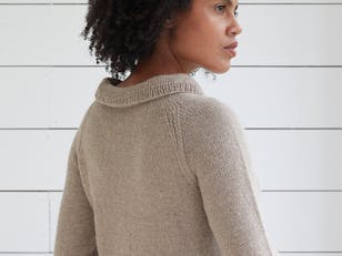 Dunwich Jumper - Knitting Pattern For Women in Debbie Bliss Aymara