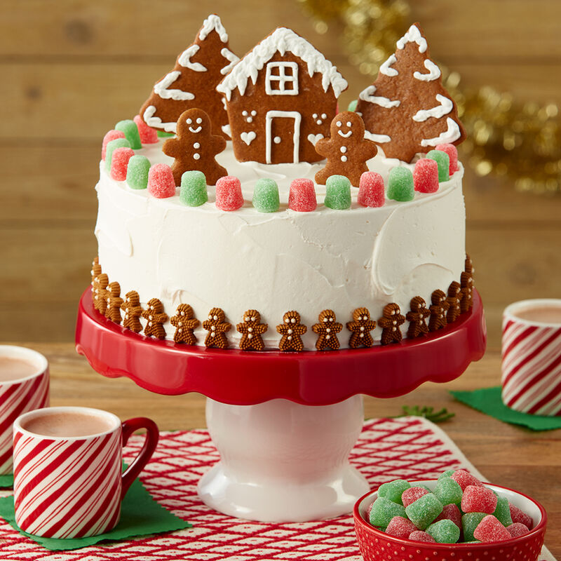 8'' Inch CHRISTMAS Round CAKE BOARD and BOX Xmas DESIGN HOLLY BERRIES  Festive | eBay