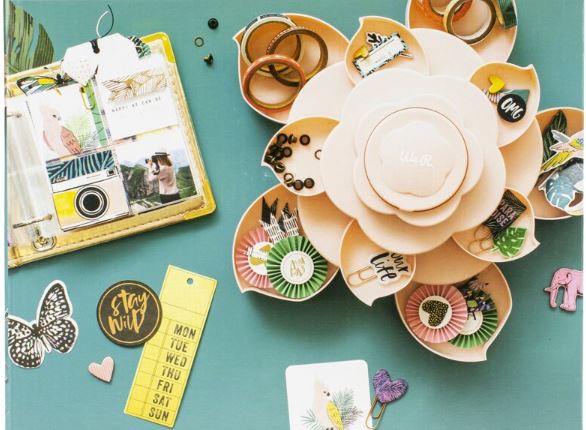 Scrapbooking  supplies 