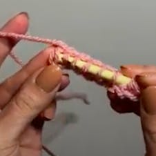 Final stitch