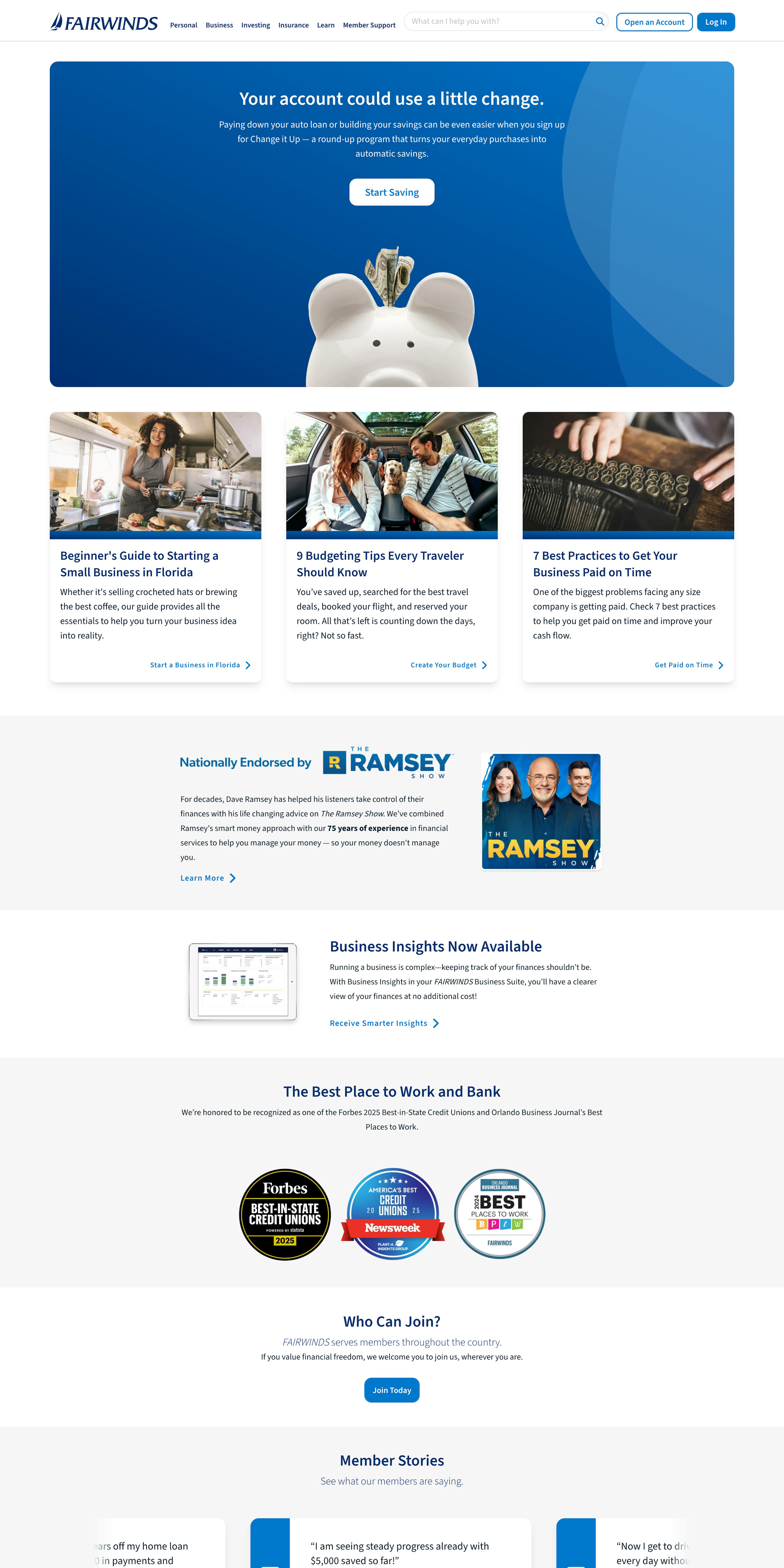 Home Page Screenshot