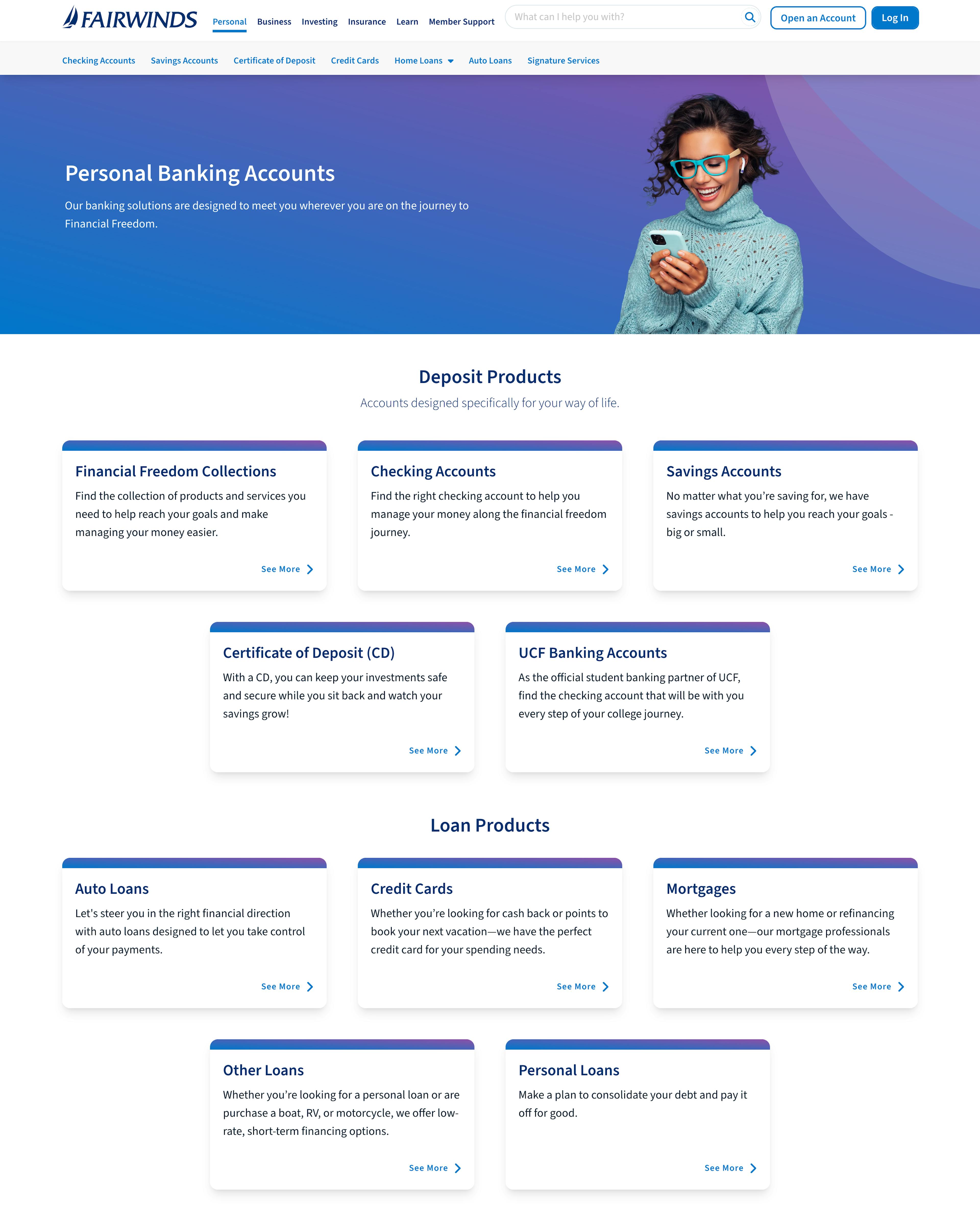 Personal Overview Screenshot