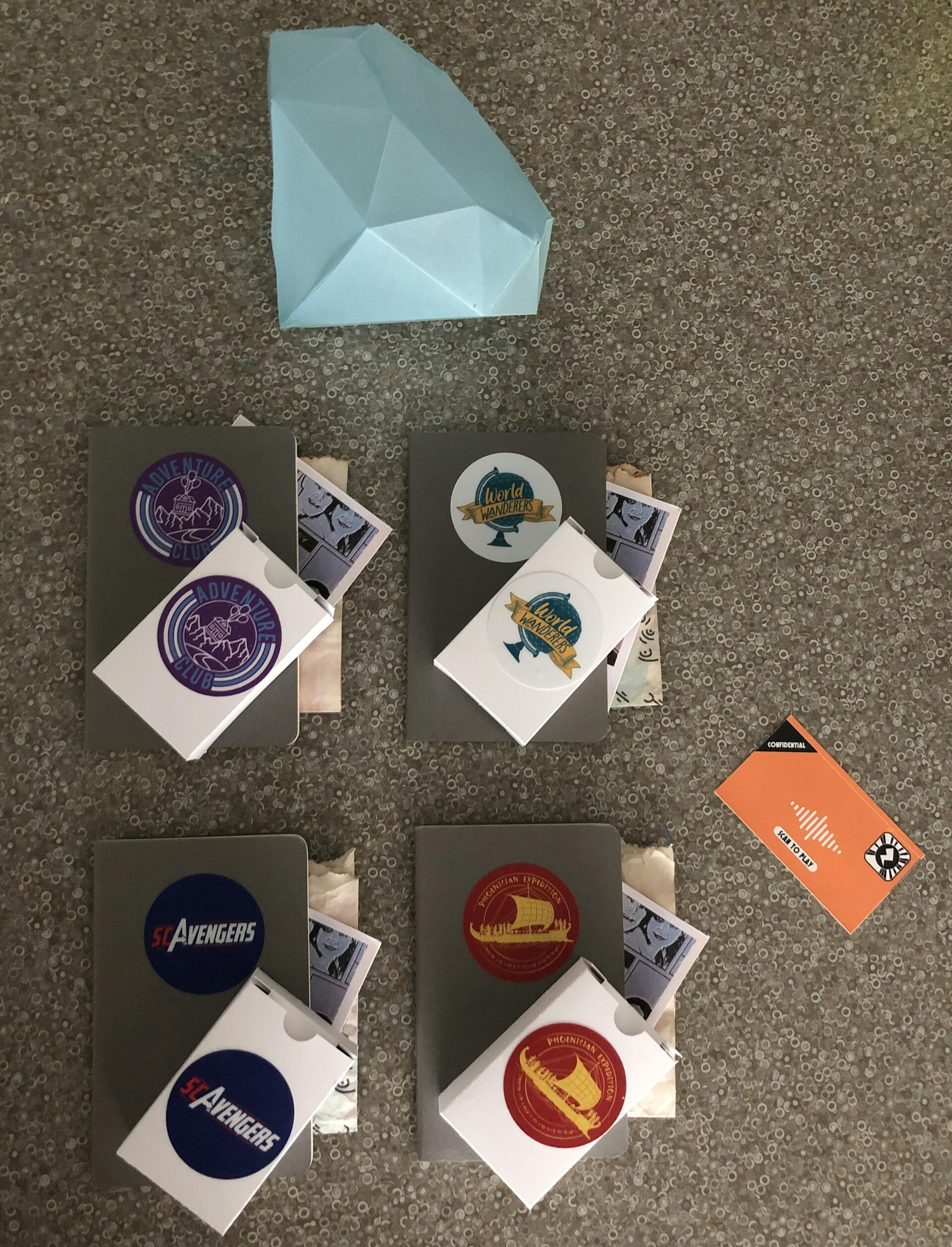 Physical assets for Expedition Epcot