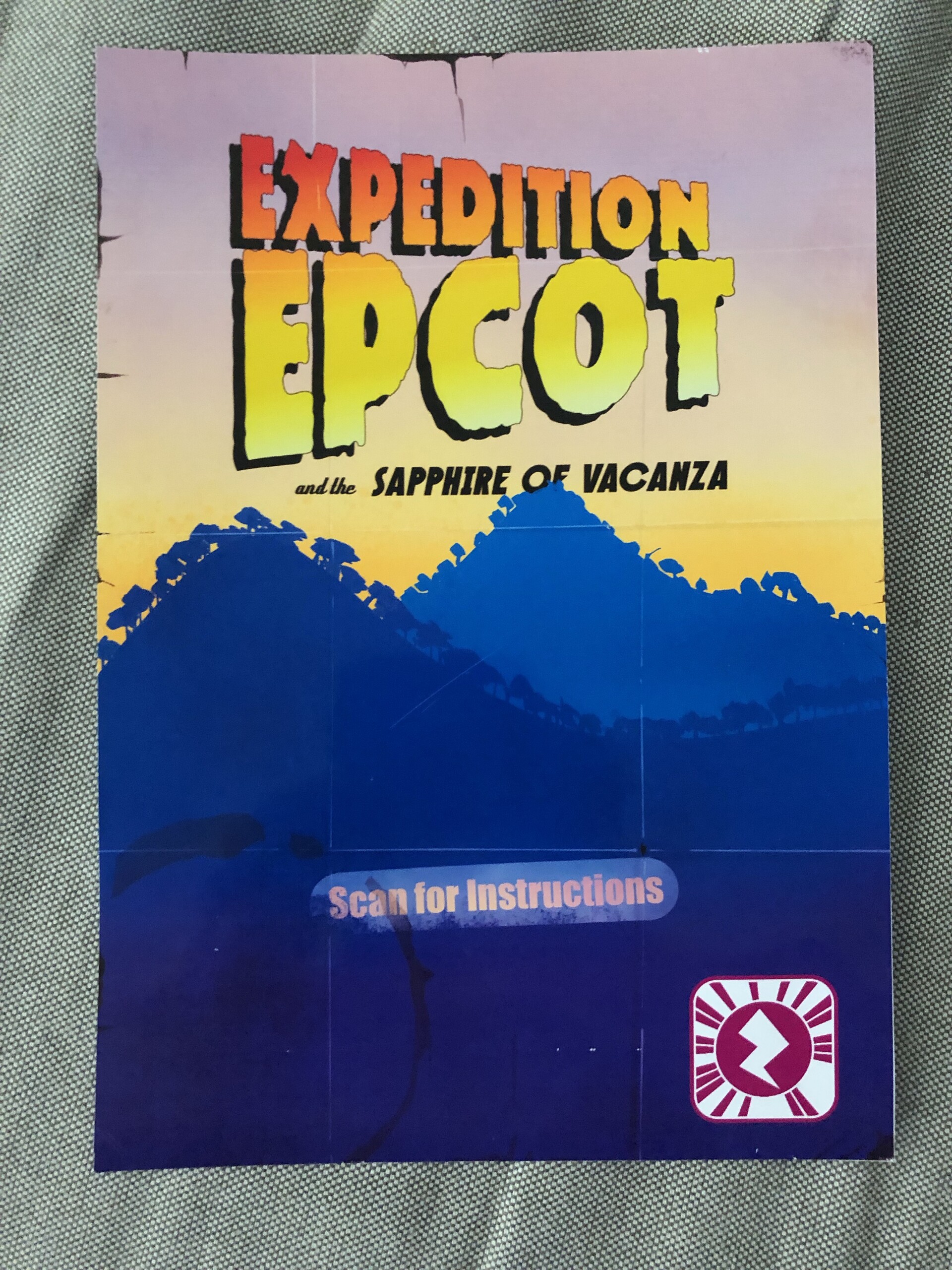 Winner poster with AR message