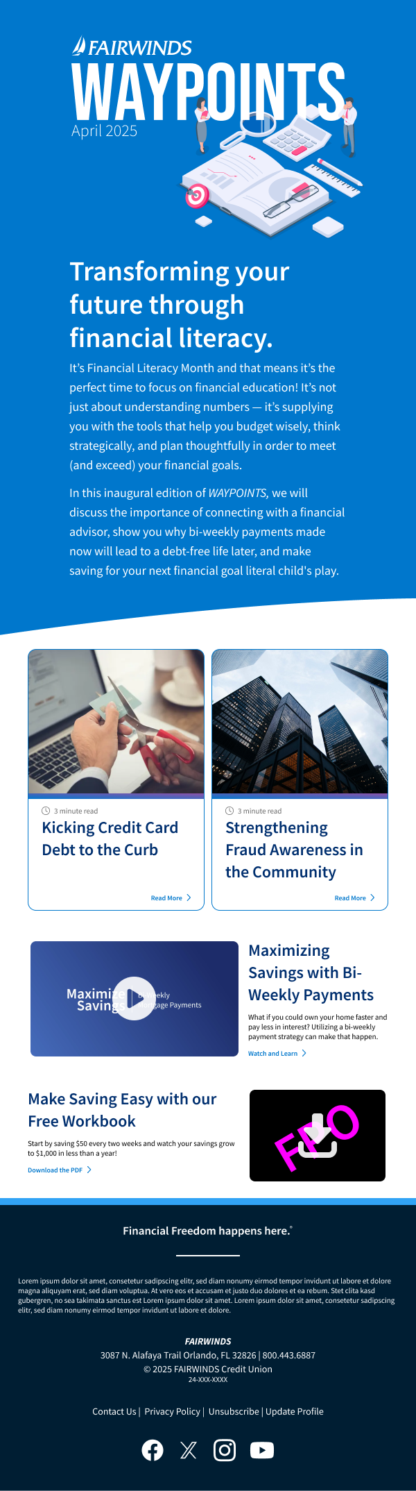 Newsletter Email Redesign