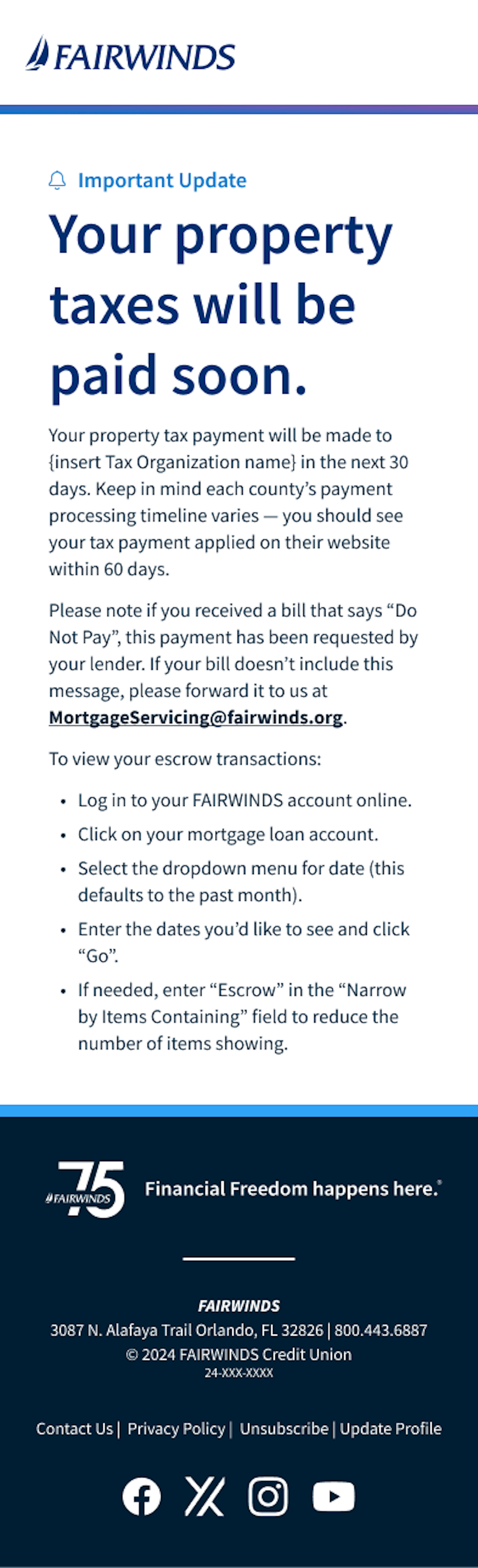 Transactional Email Design