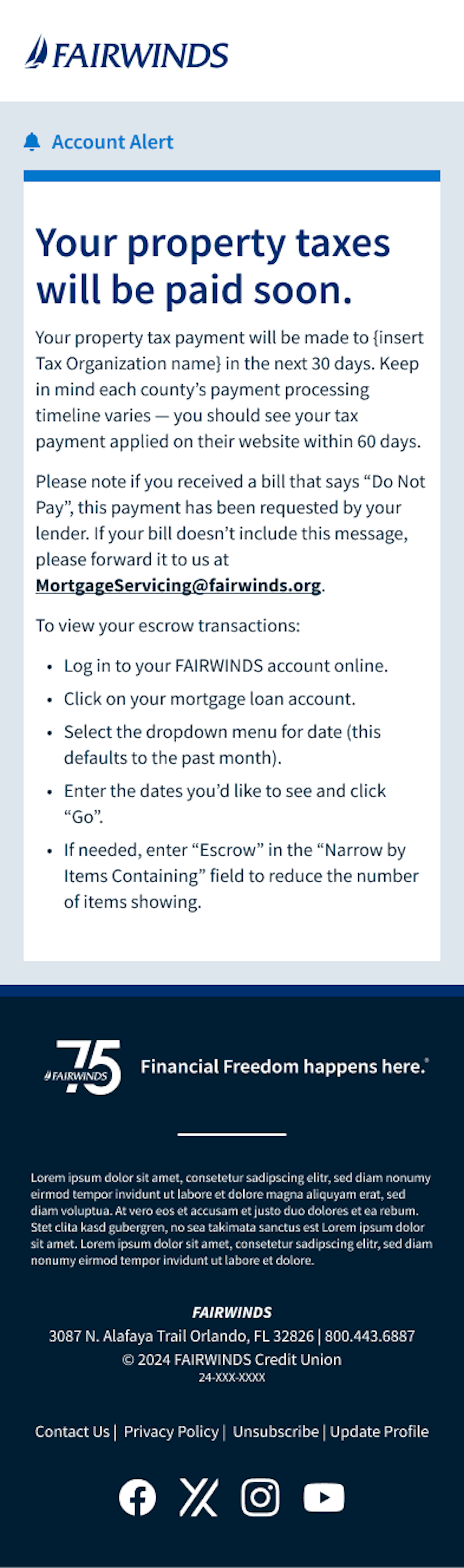 Transactional Email Design