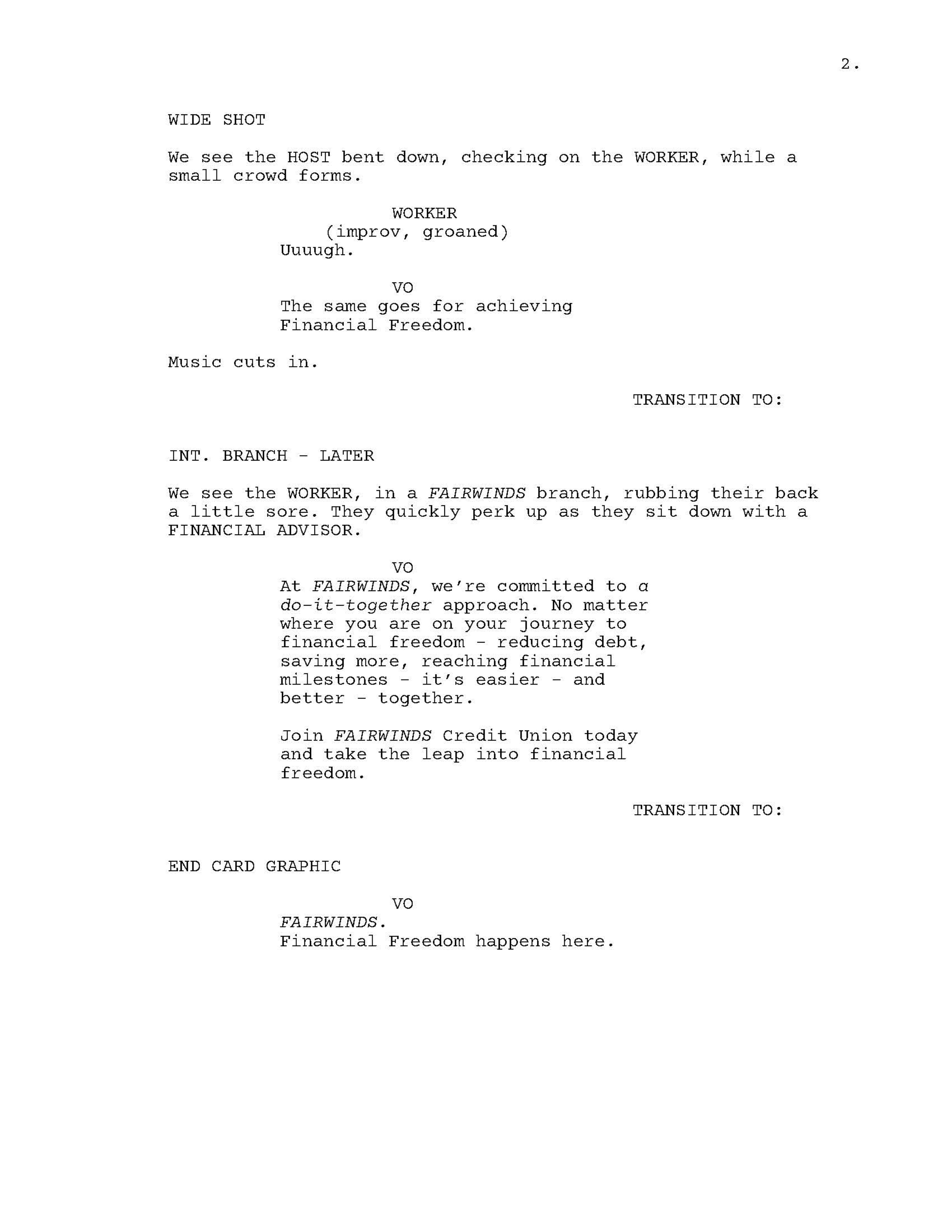 Trust Fall Script - Page 2