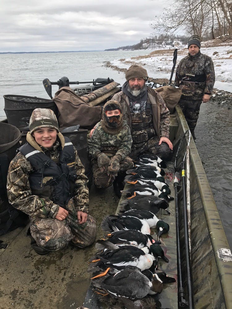 Duck hunting on Kentucky Lake