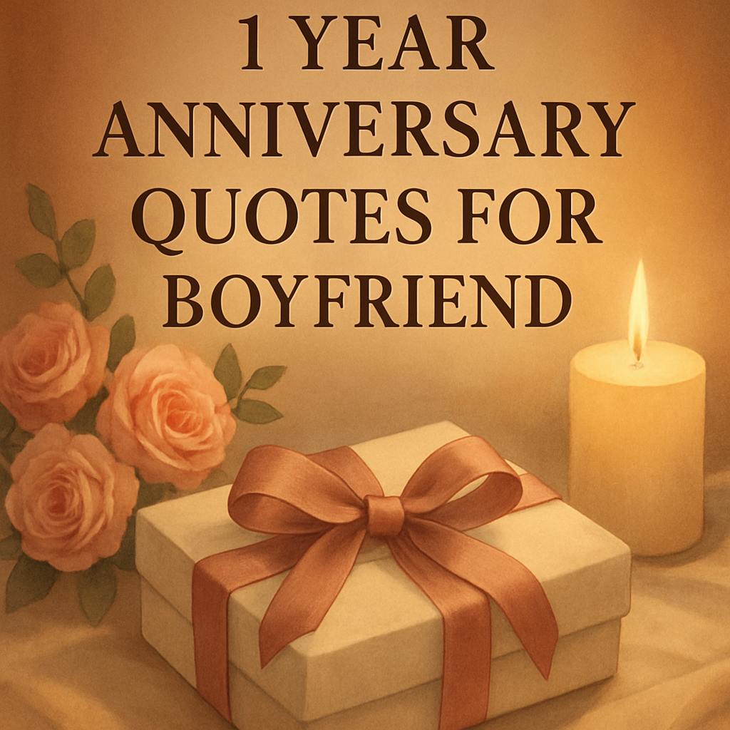 Beautiful illustration for 1 year anniversary quotes for boyfriend