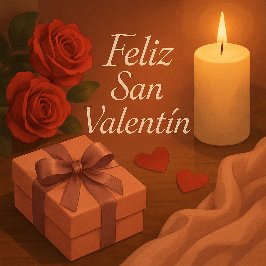 Beautiful illustration for how to say happy valentine's day in spanish