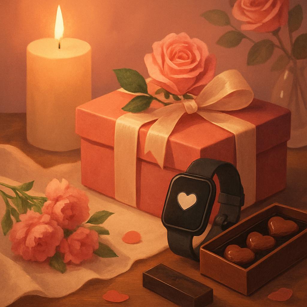 Beautiful illustration for valentine's day gifts for boyfriend