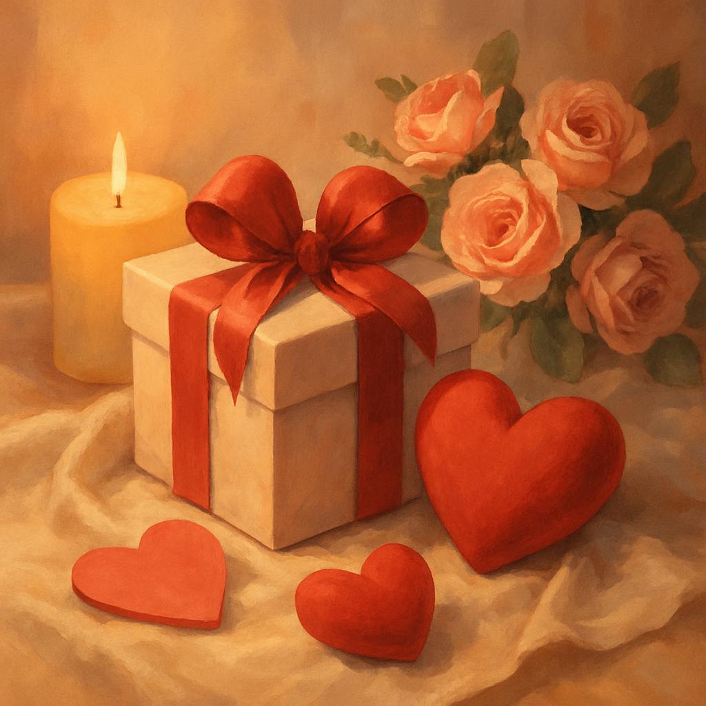 Beautiful illustration for valentine's day hearts