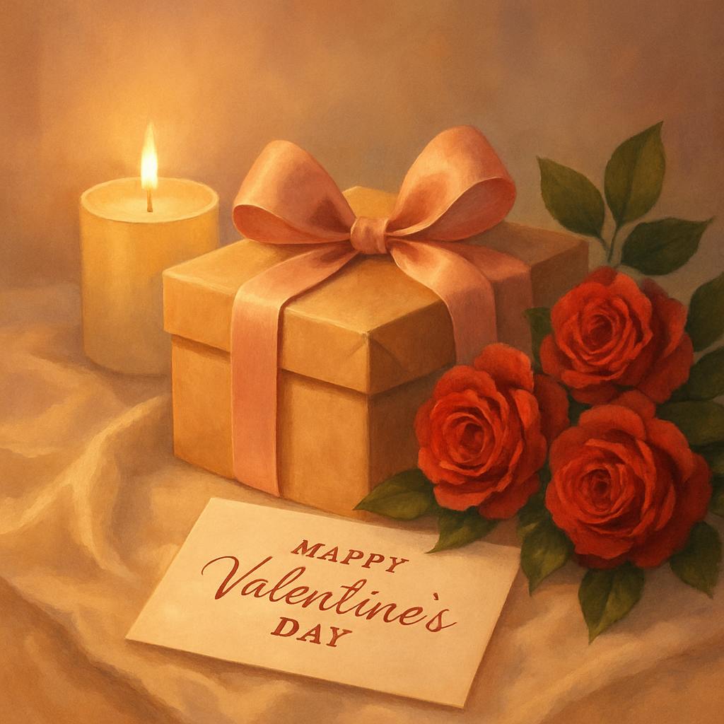 Beautiful illustration for valentine's day poster ideas