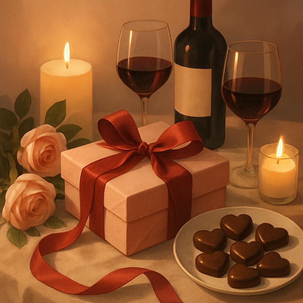 Beautiful illustration for what to do on valentine's day