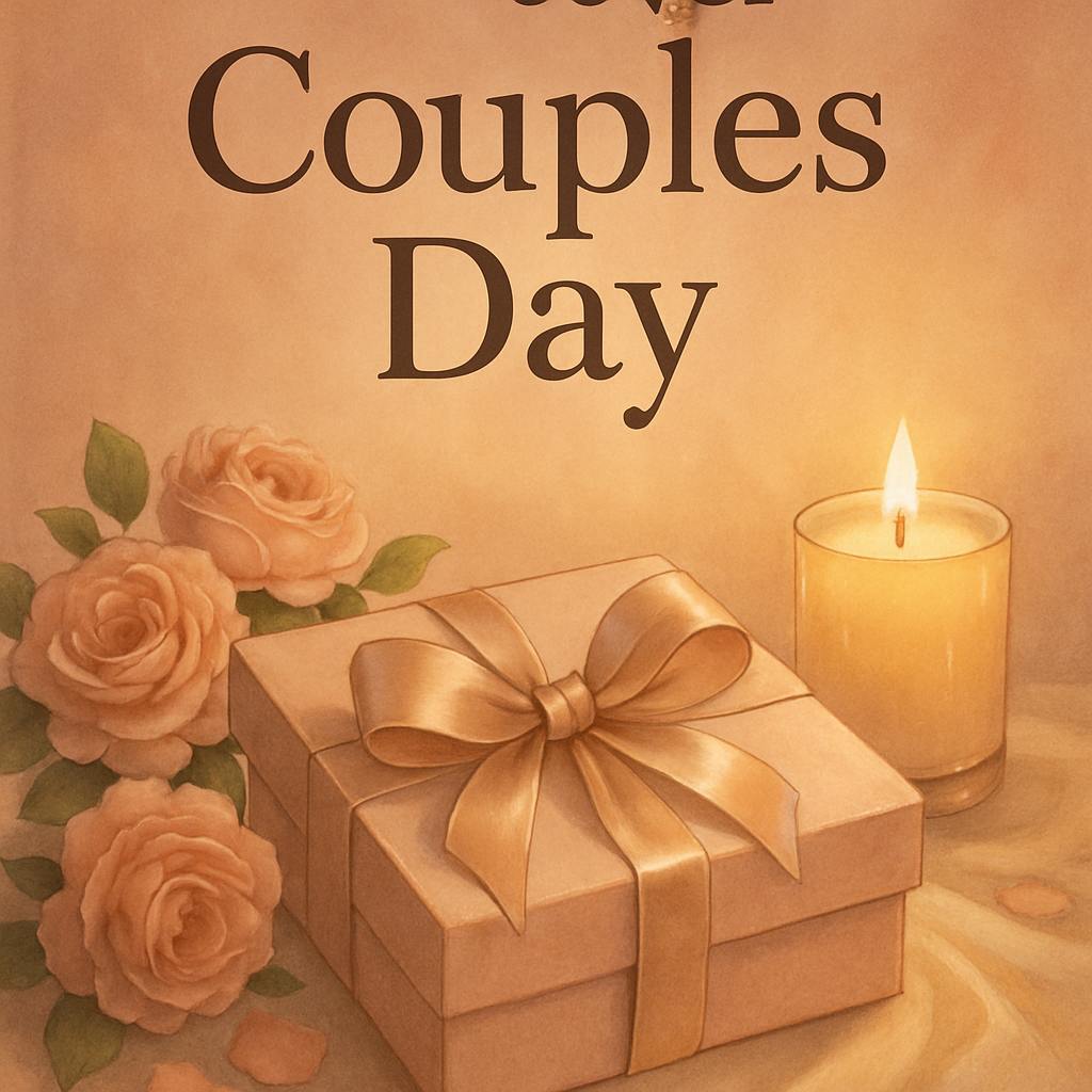 Beautiful illustration for national couples day