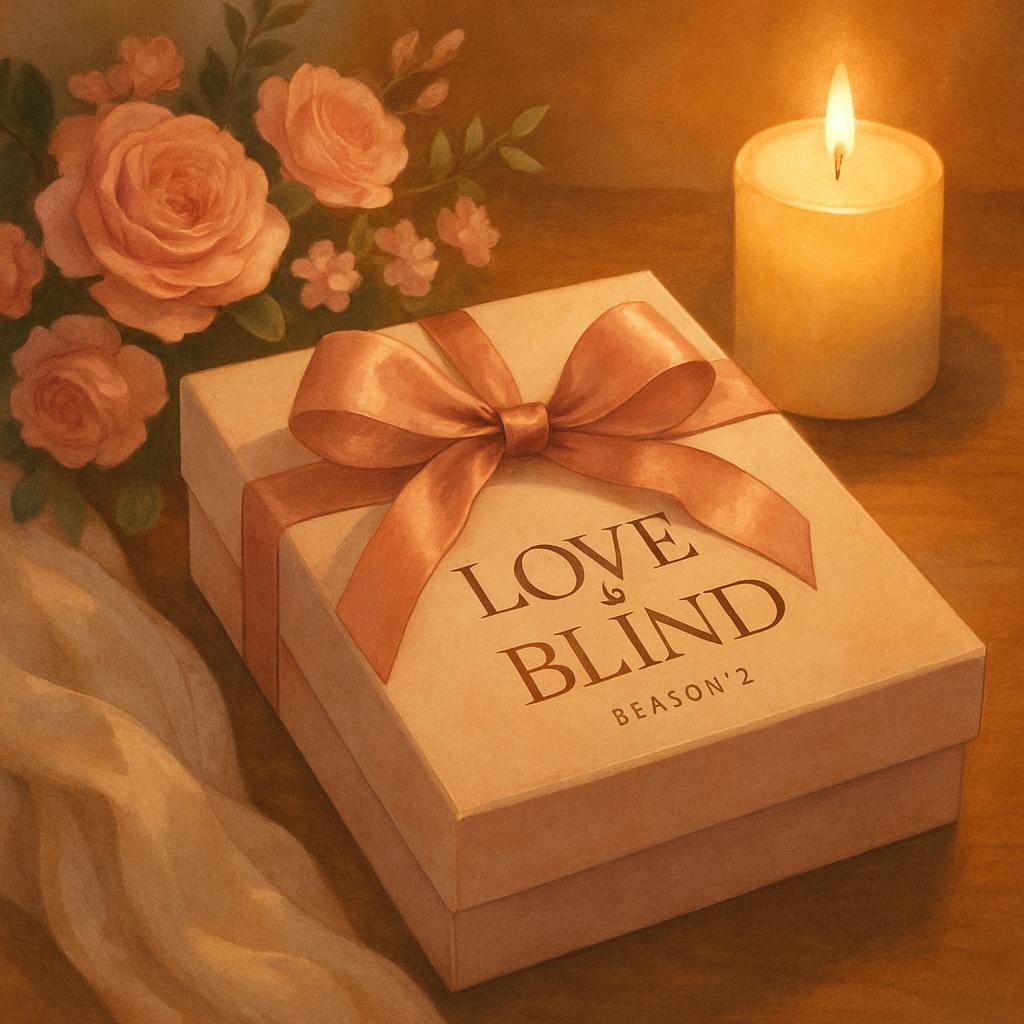 Beautiful illustration for love is blind season 2 couples