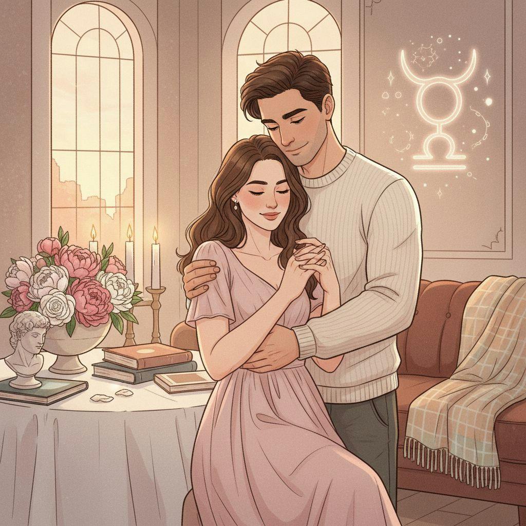 Beautiful illustration for Zodiac Taurus and Libra