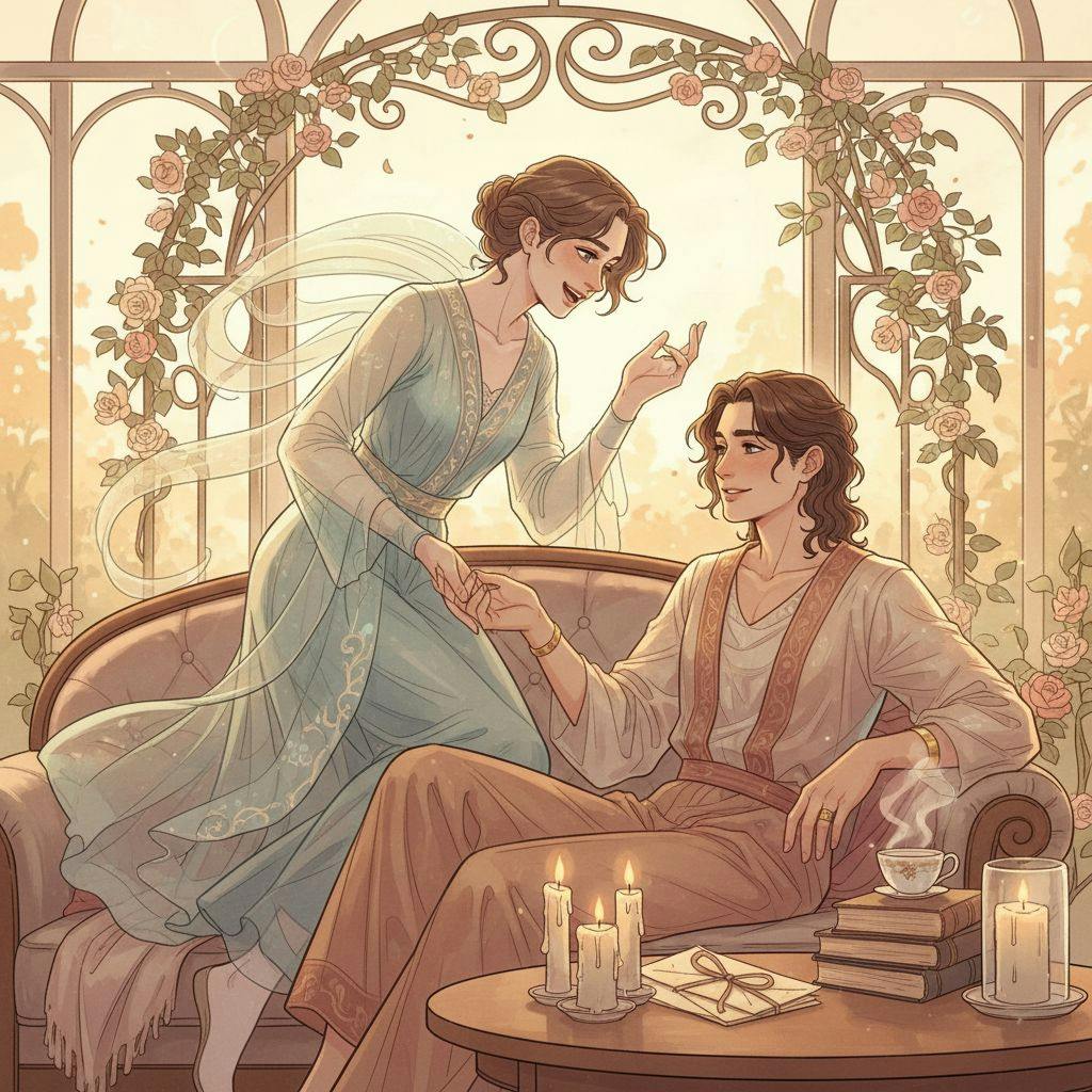 Beautiful illustration for Zodiac Gemini and Taurus