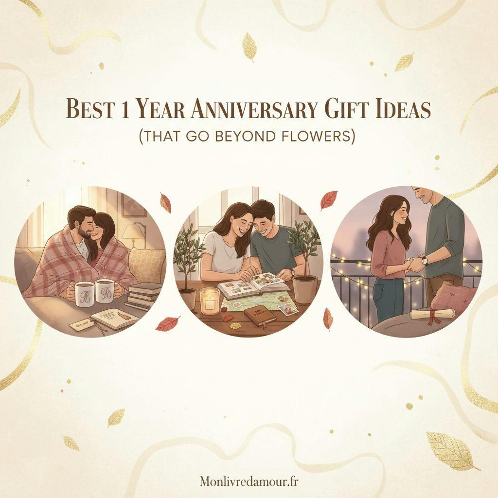 Beautiful illustration for Best 1 Year Anniversary Gift Ideas (That Go Beyond Flowers)