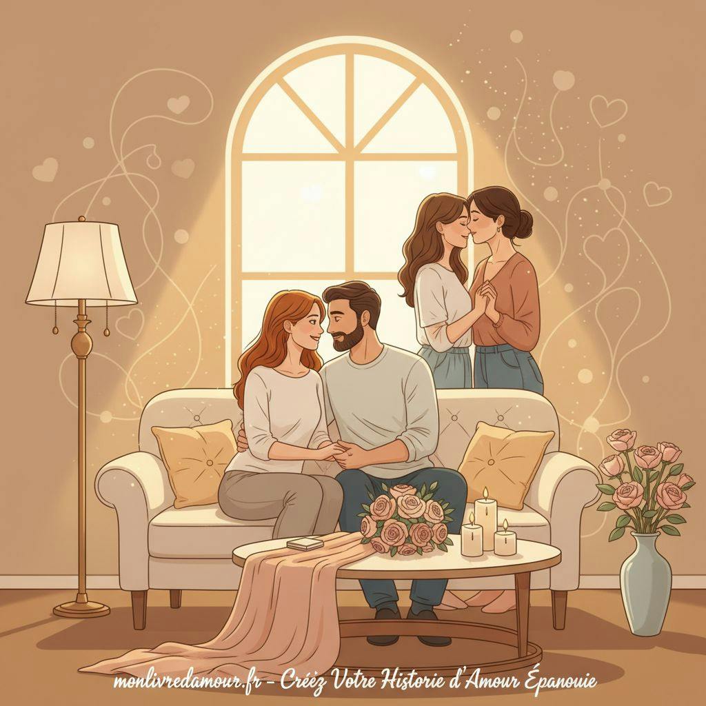 Beautiful illustration for relationship coaching