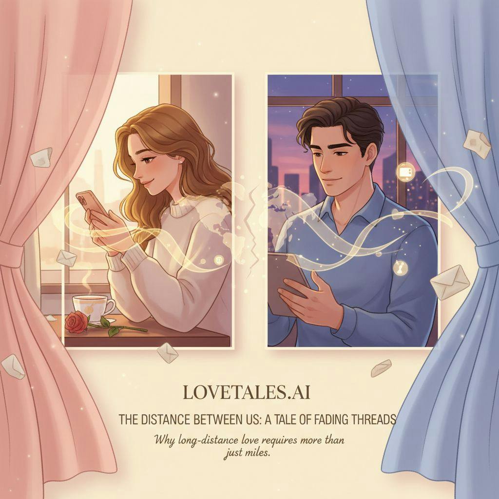 Beautiful illustration for why long distance relationships fail