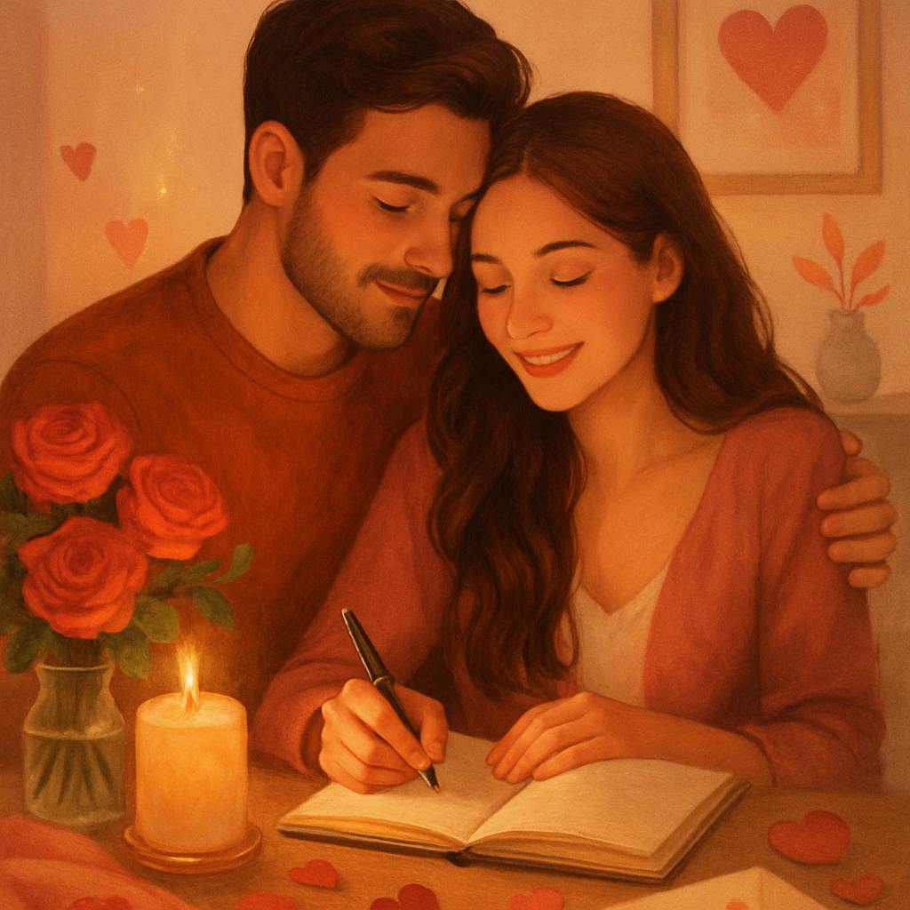 Beautiful illustration for reasons why i love you